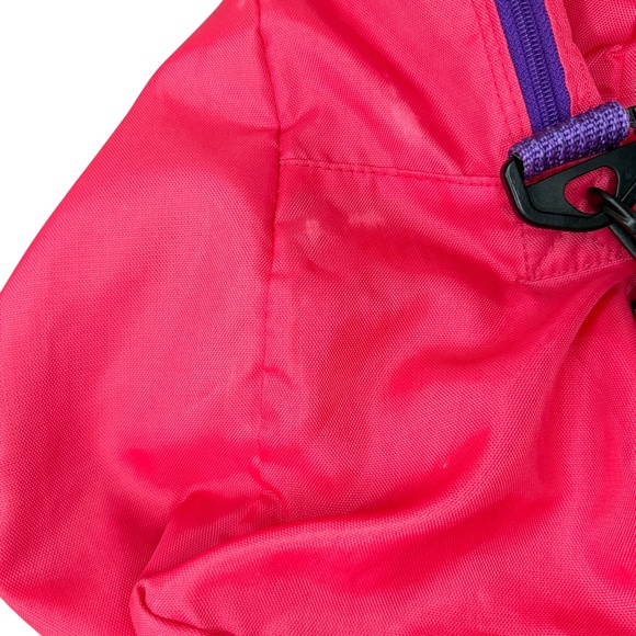 Vintage Nike Women's Athletic Duffle Bag 80s RARE Nylon Embroidered Swoosh - Picture 11 of 12